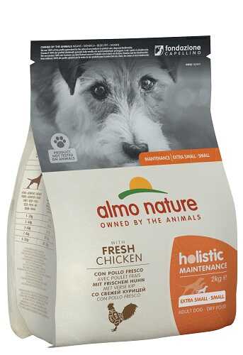 Сухий корм Almo Nature Holistic With Fresh Meat Mini Small Adult Chicken 