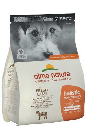 Сухий корм Almo Nature Holistic With Fresh Meat Mini Small Adult Lamb 