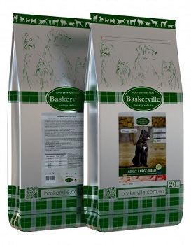 Сухой корм Baskerville Adult Large Breed