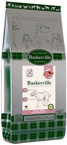 Сухой корм Baskerville Grain Free Adult Beef