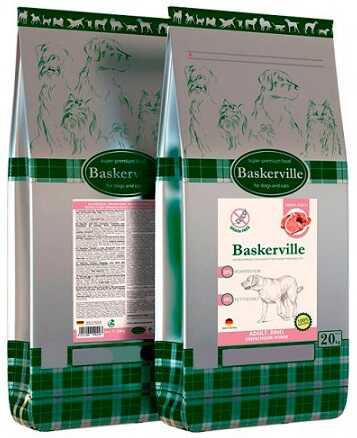 Сухий корм Baskerville Grain Free Adult Beef