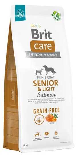 Brit Care Dog Grain-Free Senior & Light Salmon