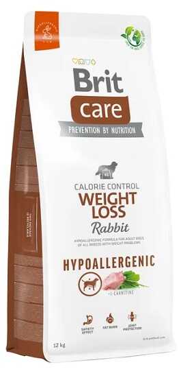 Brit Care Dog Hypoallergenic Weight Loss Rabbit