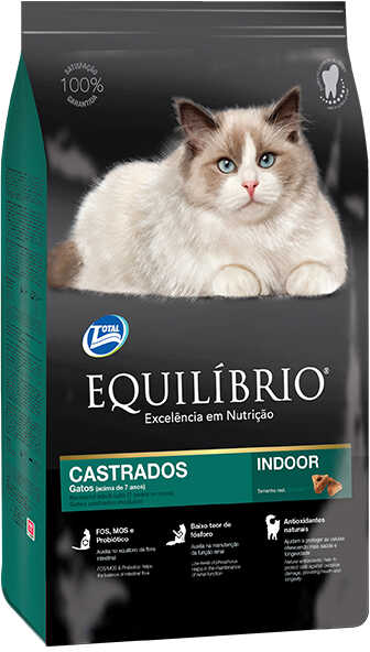 Сухий корм Equilibrio Cat Adult Castrados Hairball