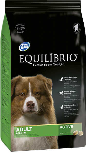 Сухий корм Equilibrio Dog Adult All Breeds Active