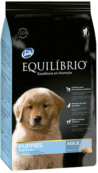 Сухий корм Equilibrio Puppies Large Breeds Agile