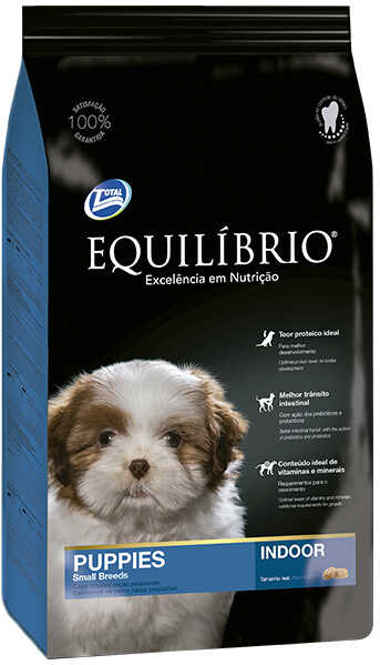 Сухий корм Equilibrio Puppies Small Breeds Indoor