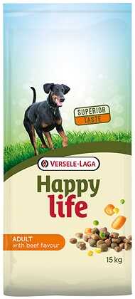 Сухий корм Happy Life Adult with Beef