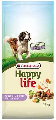 Сухий корм Happy Life Senior Light with Chicken