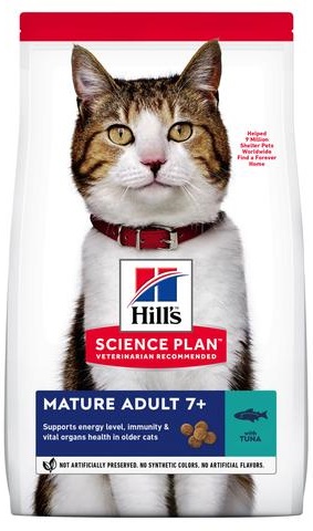 Сухой корм Hills (Хиллс) SP Mature Adult 7+ Tuna