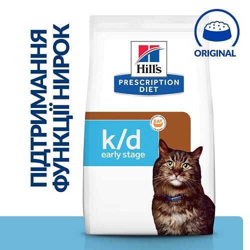 Лікувальний корм Hill's Prescription Diet K/D Early Stage