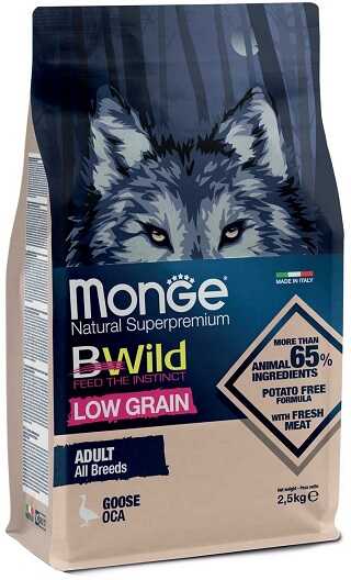 Monge (Монж) BWild Low Grain All Breeds Adult Duck