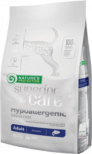 Сухий корм Nature’s Protection Superior Care Hypoallergenic Grain Free Adult