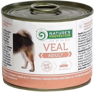 Консерви Nature s Protection Adult Veal для собак купити