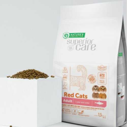 Natures Protection (Натур Протекшн) Superior Care Red Cats Adult All Breeds Grain Free Herring