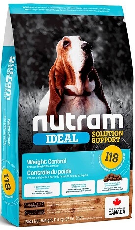 Сухий корм Nutram I18 Ideal Weight Control