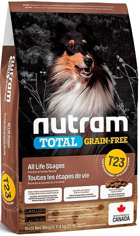 Сухий корм Nutram T23 Total GF Turkey, Chicken & Duck