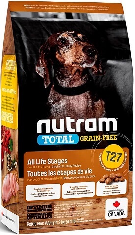 Сухий корм Nutram T27 Total GF MINI Turkey, Chicken & Duck
