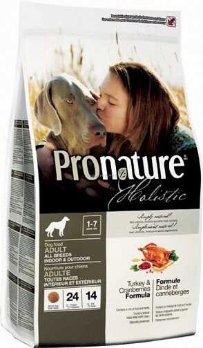 Сухий корм Pronature Holistic Adult All Breeds Turkey & Cranberries