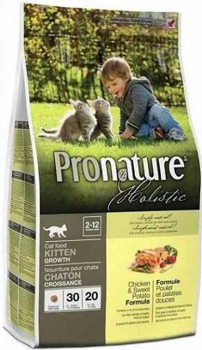 Сухий корм Pronature Holistic Kitten Chicken & Sweet Potato