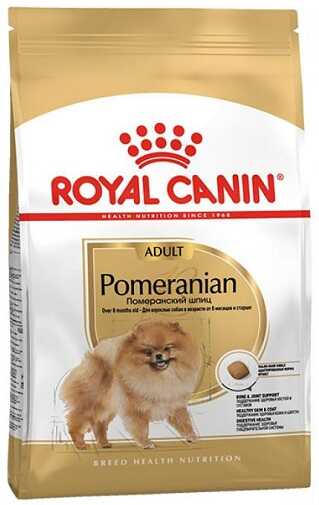 Корм для померанских шпицов Royal Canin Pomeranian Adult