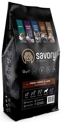 Cухий корм Savory Adult Large Breed Fresh Turkey & Lamb