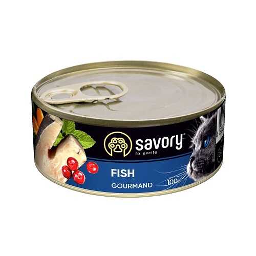 Вологий корм Savory Cat Fish